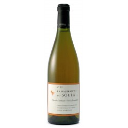 Photographie d'une bouteille de vin blanc Soula La Maceration Du Soula Vdf Blc 75cl Crd