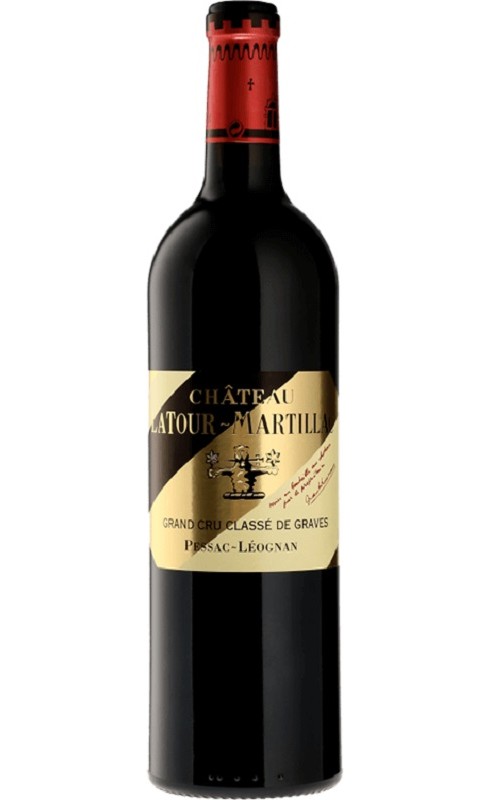 Photographie d'une bouteille de vin rouge Cht Latour Martillac Cb6 2017 Pessac-Leognan Rge 75cl Crd