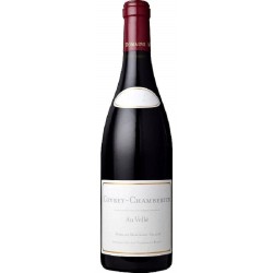 Photographie d'une bouteille de vin rouge Marchand-Grillot Au Velle 2018 Gevrey Rge 1 5 L Crd