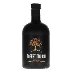 Photographie d'une bouteille de Gin Forest Dry Automn 50cl Crd
