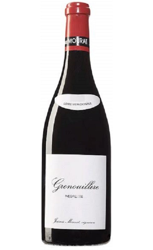 Photographie d'une bouteille de vin rouge Mourat Grenouillere 2019 Igp Val De Loire Rge 75cl Crd