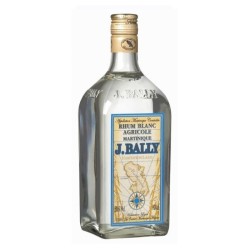 Photographie d'une bouteille de Bally Blanc 70cl