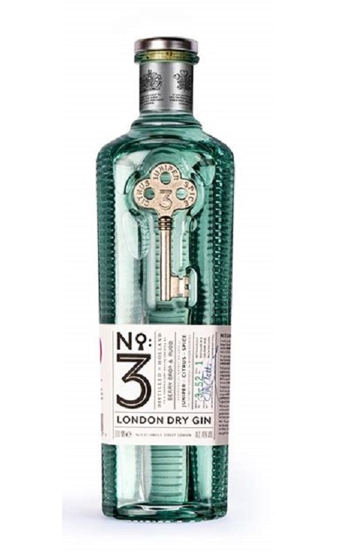 Photographie d'une bouteille de Gin London Dry Gin B Bros N 3 70cl Crd