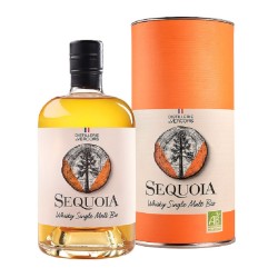 Photographie d'une bouteille de Sequoia Whisky Single Malt Bio 50cl Crd