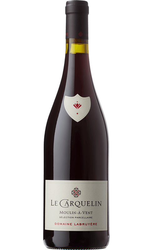 Photographie d'une bouteille de vin rouge Labruyere Le Carquelin 2015 Mav Rge 1 5 L Crd