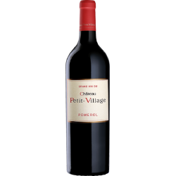 Photographie d'une bouteille de vin rouge Cht Petit Village Cb3 2020 Pomerol Rge 75cl Crd