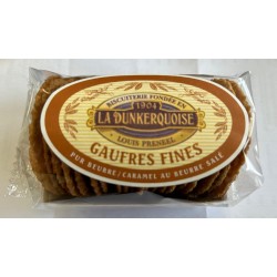 Photographie d'un produit d'épicerie Maison Chuques Gaufres Fines Caramel Panier Carton 175g