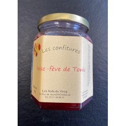 Photographie d'un produit d'épicerie Confiture Du Vincq Fraise Feve De Tonka 300g