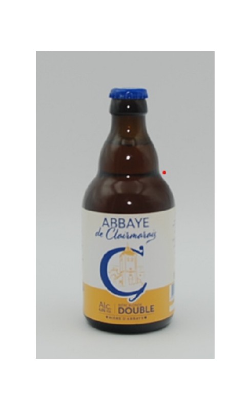 Photographie d'une bouteille de bière Abbaye De Clairmarais Double Jaune Blonde 6 33cl Crd