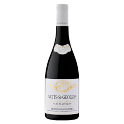 Photographie d'une bouteille de vin rouge Mongeard Les Plateaux 2018 Nuits-St-Georges Rge 75cl Crd