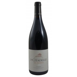 Photographie d'une bouteille de vin rouge Citadelle Les Artemes 2018 Luberon Rge 75cl Crd