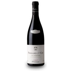 Photographie d'une bouteille de vin rouge Delagrange Les Bertins 2015 Pommard Rge 75cl Crd