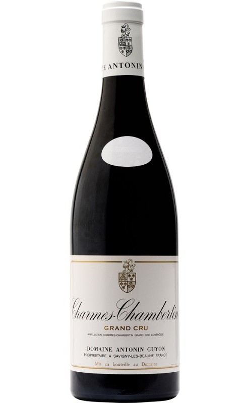 Photographie d'une bouteille de vin rouge Guyon Charmes-Chambertin 2018 Gc Rge 75cl Crd
