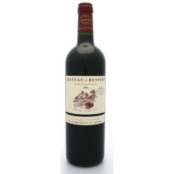 Photographie d'une bouteille de vin rouge Cht Respide Classic 2019 Graves Rge 37 5 Cl Crd
