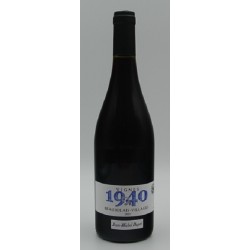Photographie d'une bouteille de vin rouge Dupre Vignes De 1940 2021 Bjls-Village Rge 75cl Crd