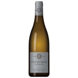 Photographie d'une bouteille de vin blanc Vins De Vienne Les Laurelles 2021 Cdr Blc 75 Cl Crd