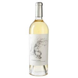 Photographie d'une bouteille de vin blanc Clos Des Fees Faune Avec Son   2015 Ccatalan Blc 75cl Crd