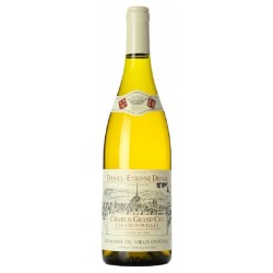 Photographie d'une bouteille de vin blanc Defaix Les Grenouilles 2009 Chablis Gd Cru Blc 75 Cl Crd