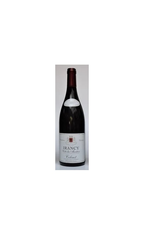 Photographie d'une bouteille de vin rouge Colinot Cote Du Moutier 2015 Irancy Rge 75cl Crd