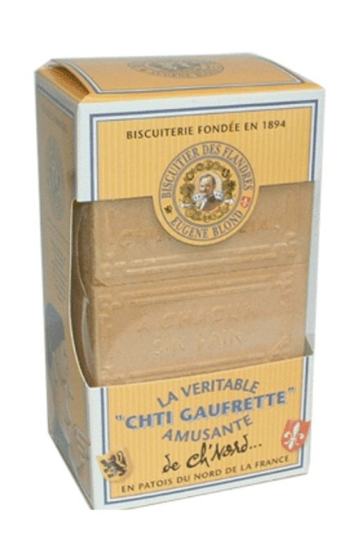 Photographie d'un produit d'épicerie Maison Chuques Chti Gaufrette Vanille 175g