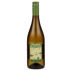 Photographie d'une bouteille de vin blanc Guffens Le Triangle De Guffens 2019 Vdf Blc 75cl Crd