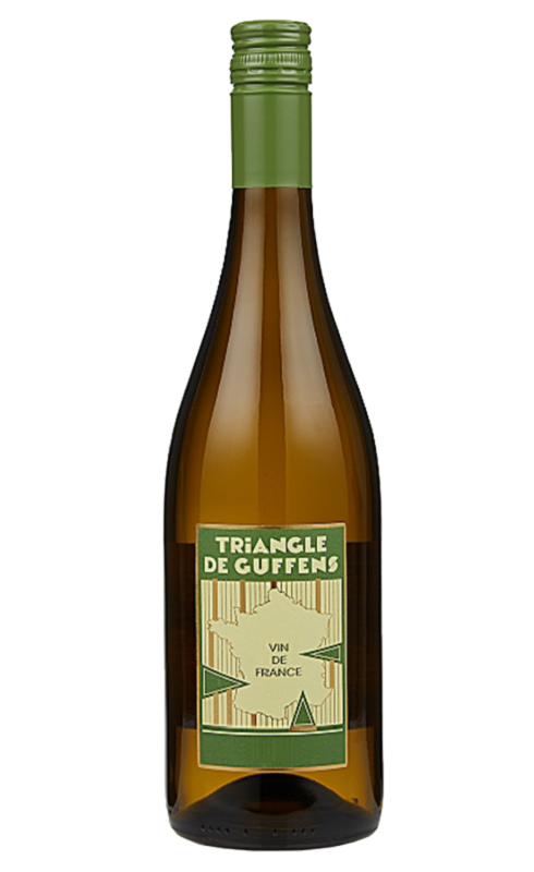 Photographie d'une bouteille de vin blanc Guffens Le Triangle De Guffens 2019 Vdf Blc 75cl Crd