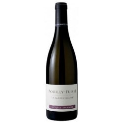 Photographie d'une bouteille de vin blanc Saumaize La Marechaude 2020 Pouilly-Fuisse Blc 75cl Crd