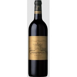 Photographie d'une bouteille de vin rouge Blason D Issan 2020 Margaux Rge 75cl Crd