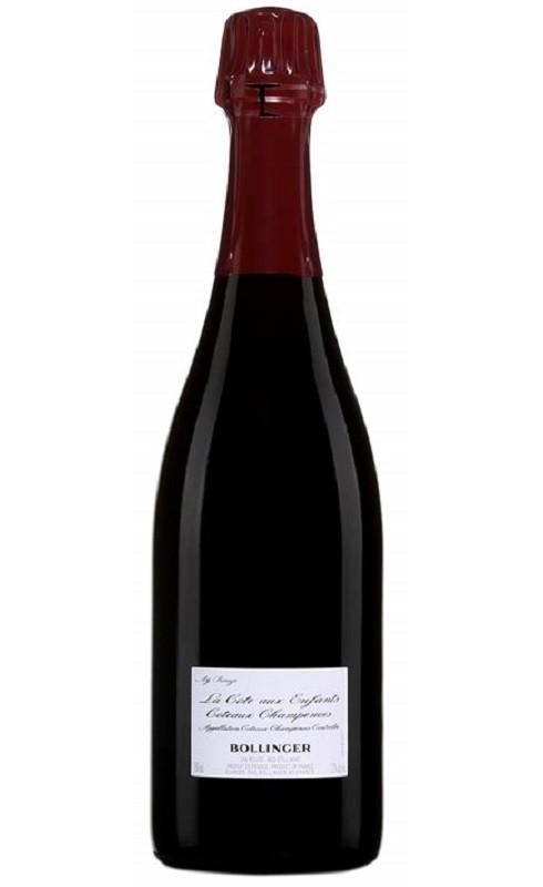 Photographie d'une bouteille de vin rouge Bollinger La Cote Aux Enfants 2016 Cot Champ Rge 75cl Crd