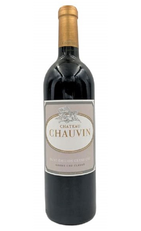 Photographie d'une bouteille de vin rouge Cht Chauvin Cb6 2020 St-Emilion Gc Rge 75cl Crd