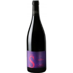 Photographie d'une bouteille de vin rouge Courbis Syrah 2020 Igp Ardeche Rge 75cl Crd