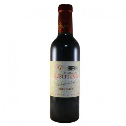 Photographie d'une bouteille de vin rouge Lumeau Leotins 2020 Bdx Aoc Rge 75cl Crd