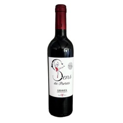 Photographie d'une bouteille de vin rouge Hts De Palette Portets Sens  2020 Graves Rge 75cl Crd