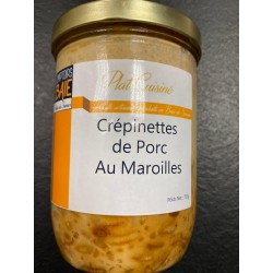 Photographie d'un produit d'épicerie Au Coin Gouteux Crepinettes Au Maroilles Sauce Blanche 750g