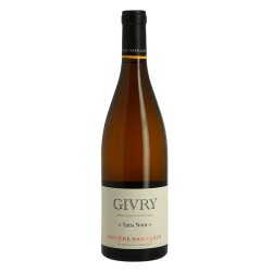 Photographie d'une bouteille de vin blanc Sarrazin Givry Sans Nom 2020 Blc 75cl Crd