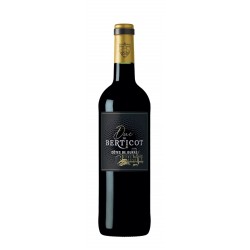 Photographie d'une bouteille de vin rouge Berticot Duc De Berticot 2019 Cdduras Rge 75cl Crd