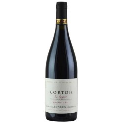 Photographie d'une bouteille de vin rouge Arnoux Le Rognet Gc 2019 Corton Rge 75 Cl Crd