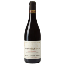 Photographie d'une bouteille de vin rouge Arnoux Les Fournieres 2019 Aloxe-Corton Rge 75cl Crd