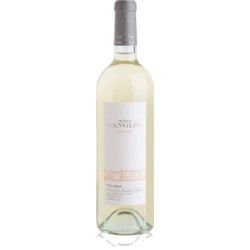Photographie d'une bouteille de vin blanc Cht D Angles Classique 2020 La Clape Blc 75cl Crd