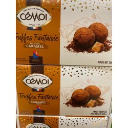 Photographie d'un produit d'épicerie Cemoi Ballotin Truffes Caramel 200 G