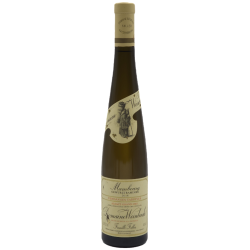 Photographie d'une bouteille de vin blanc Weinbach Cuvee Mambourg 2018 Gewurzt Blc 50cl Crd