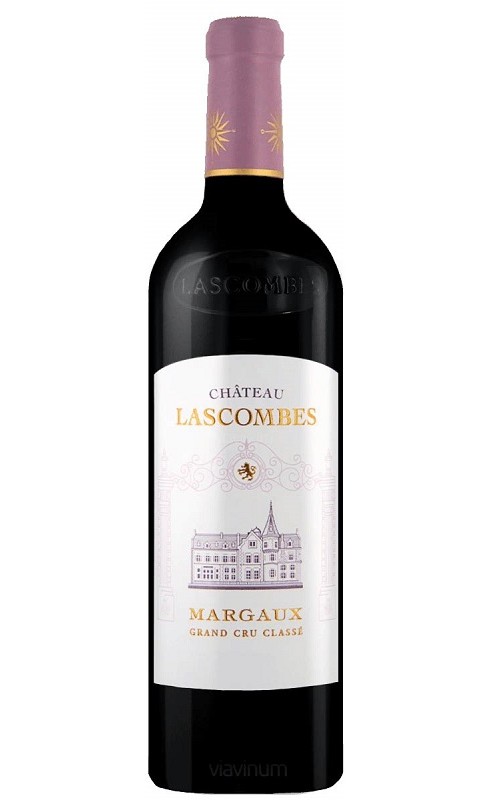 Photographie d'une bouteille de vin rouge Cht Lascombes Cb6 2019 Margaux Rge 75cl Crd