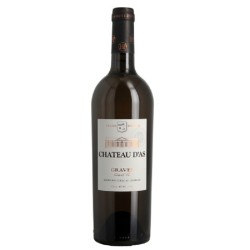 Photographie d'une bouteille de vin blanc Hts De Palette Chateau D As 2020 Graves Blc 75cl Crd