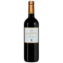 Photographie d'une bouteille de vin rouge Tour Des Gendres Classique 2020 Bergerac Rge Bio 75cl Crd