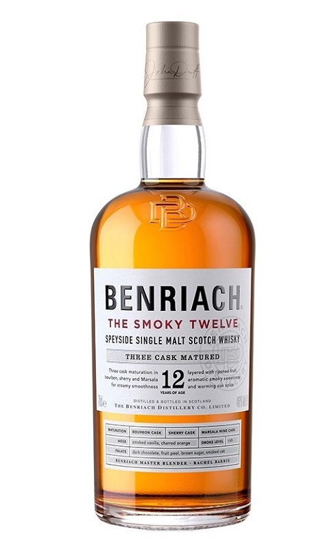 Photographie d'une bouteille de Benriach 12 Ans The Smoky Twelve - Single Malt 70cl