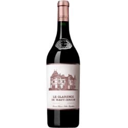 Photographie d'une bouteille de vin rouge Le Clarence De Haut-Brion Cb6 2020 Pessac Rge 75cl Crd