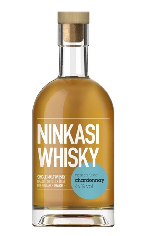 Photographie d'une bouteille de Ninkasi Whisky Chardonnay 70cl Crd