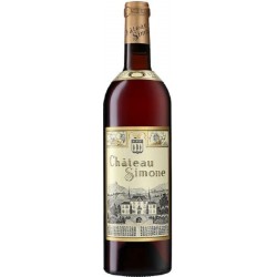 Photographie d'une bouteille de vin rouge Cht Simone 2018 Palette Rge 75 Cl Crd