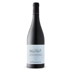 Photographie d'une bouteille de vin rouge Chapoutier Vignes De Bila Haut 2020 Cdroussi Rge 75cl Crd