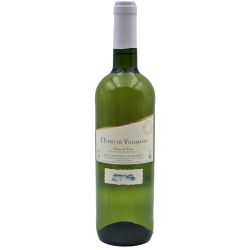 Photographie d'une bouteille de vin blanc Ormarine Esprit De Villemarin 2021 Cdthau Blc 75cl Crd